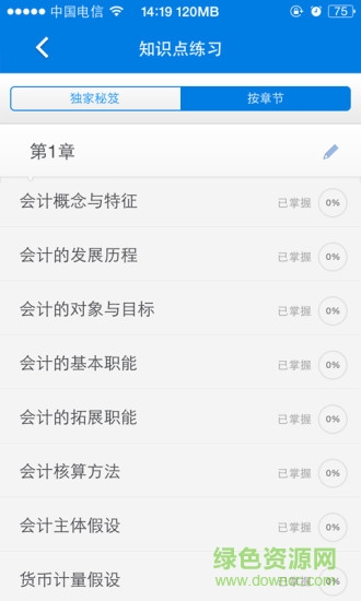 正保題庫(kù)會(huì)計(jì)從業(yè) v2.3 安卓版 0