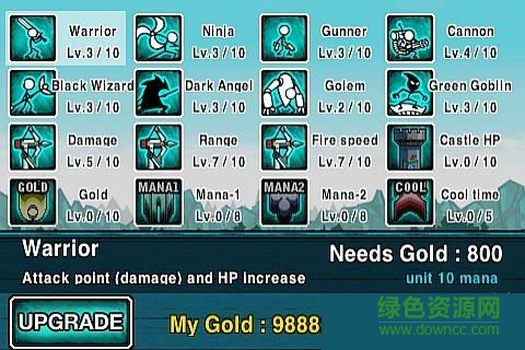 卡通戰(zhàn)爭無限金幣鉆石版(Cartoon Wars) v1.1.2 安卓版 2