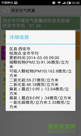 西安空氣質(zhì)量app
