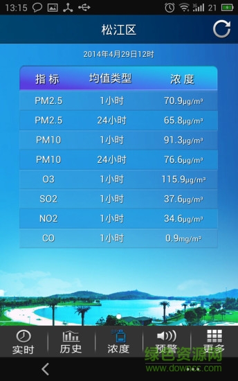 上海松江空氣質(zhì)量指數(shù) v1.12 安卓版 1