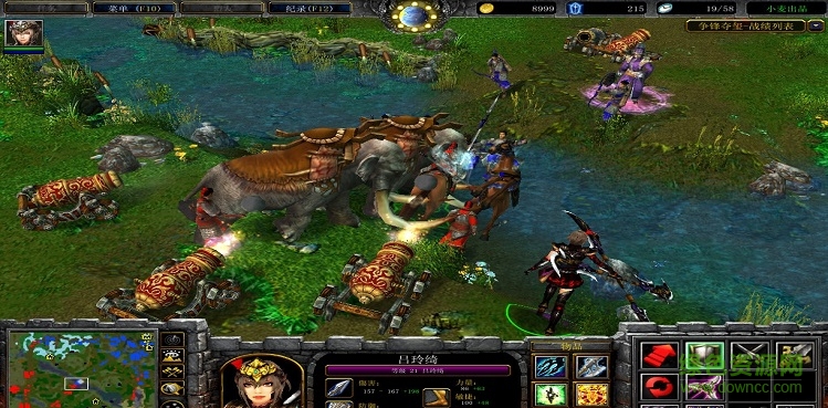 三國無雙之爭鋒奪璽v3.2a_魔獸對抗地圖  0