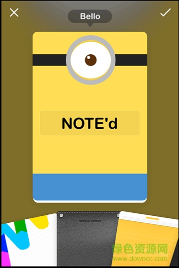 note'd