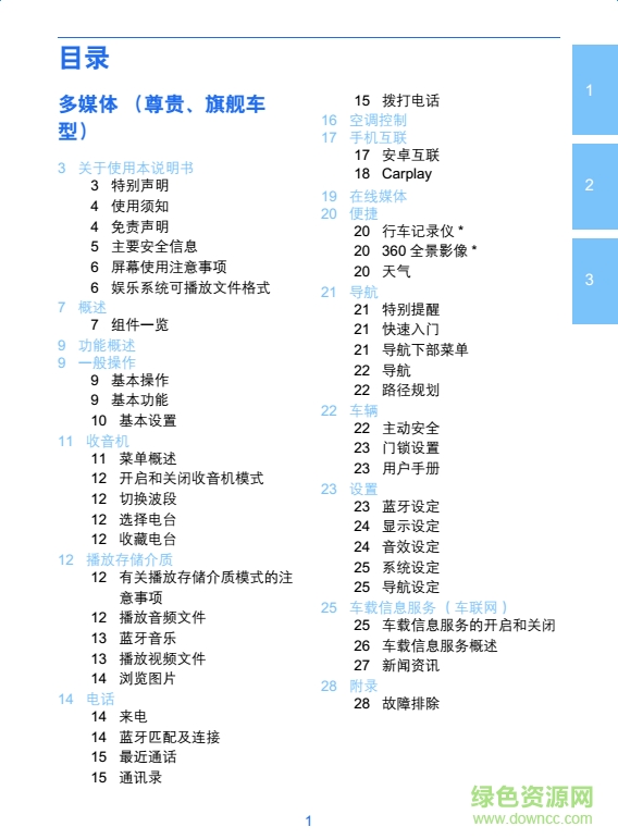 吉利博越多媒體手冊
