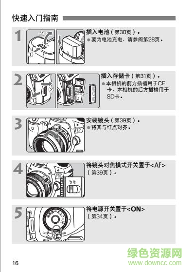 佳能5D Mark III說明書