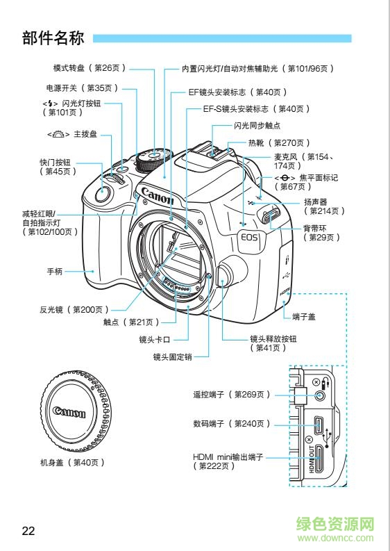 佳能1200d說明書