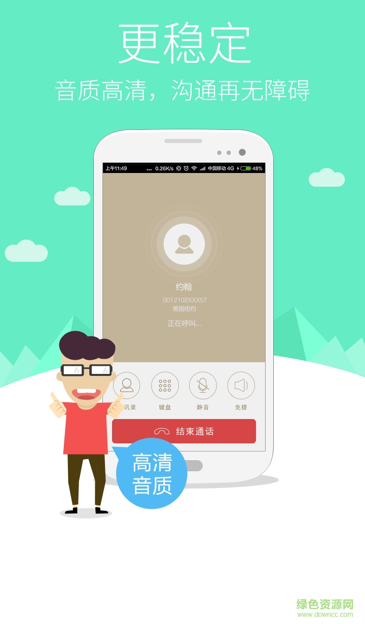 中華通網(wǎng)絡(luò)電話手機(jī)版 v3.0.2 安卓版 1