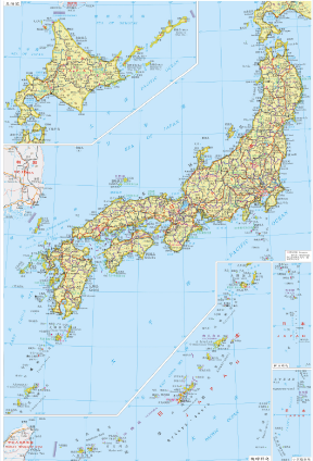 日本地圖高清中文版 jpg超高清大圖版 0