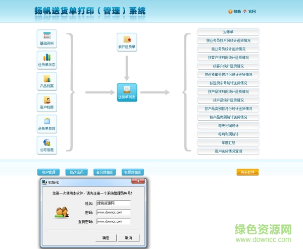 揚(yáng)帆送貨單打印系統(tǒng)