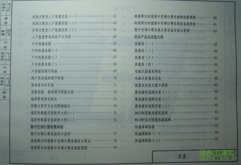 l13n7圖集 民用建筑空調(diào)與供暖冷熱計(jì)量設(shè)計(jì)與安裝 0