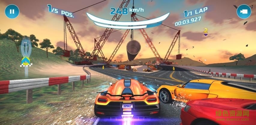 狂野飆車極速版內(nèi)購修改版(Asphalt Nitro) v1.3.1c 安卓無限金幣版 2
