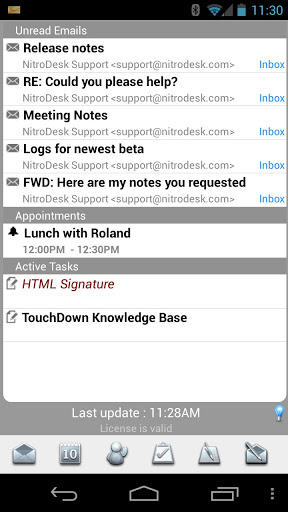 TouchDown for SmartPhones(Exchange郵件客戶(hù)端) v8.1.00020 安卓版 1