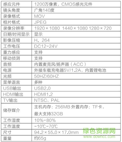 凌度BL680行車記錄儀說明書 凌度BL680行車記錄儀說明書