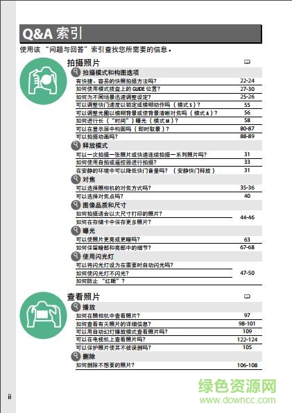 尼康d3200說明書