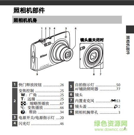 尼康S2800說(shuō)明書(shū)