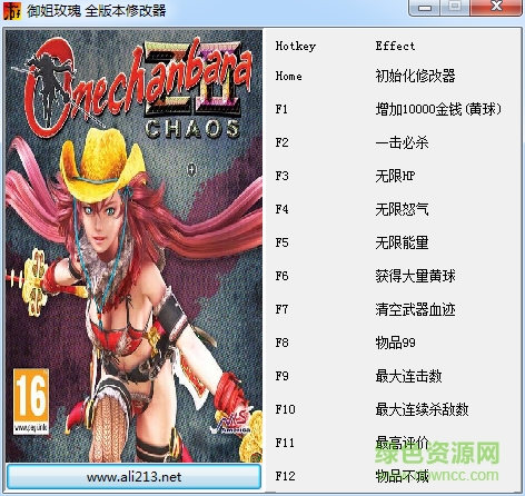 御姐玫瑰Z2混沌全版本修改器  0