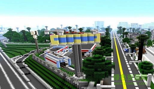 我的世界最真實(shí)城市地圖 v0.4.5 綠色版 0