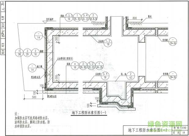 西南11j302圖集