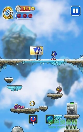 索尼克大跳躍無限金幣修改版(SonicJump) v1.4 安卓內(nèi)購 1
