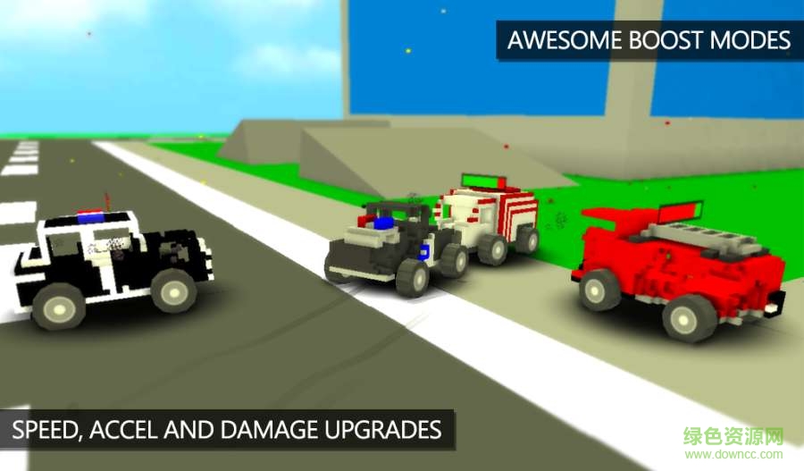 方塊車撞擊賽內(nèi)購修改版(Blocky Demolition) v1.13 安卓無限金幣版 0