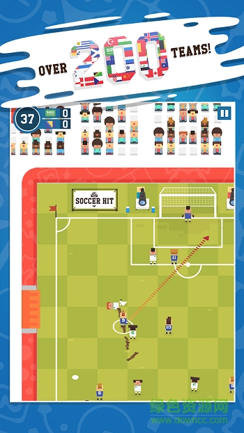 街機(jī)足球(Soccer Hit) v1.0.52 安卓版 2