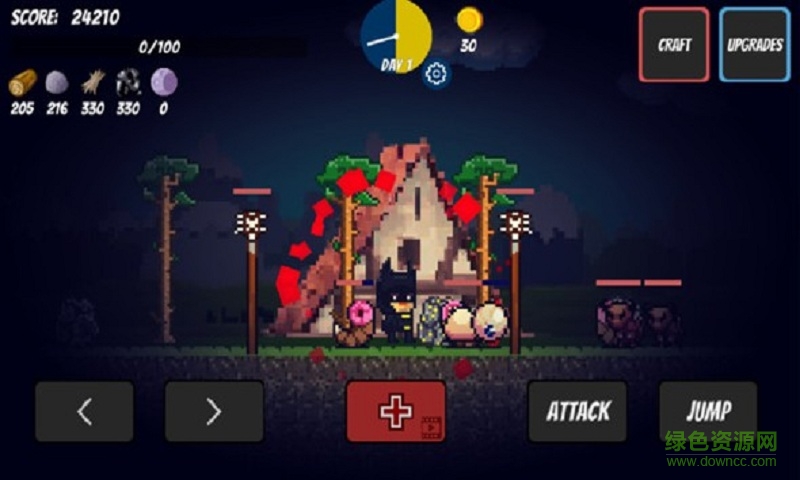 生存游戲內購修改版(Pixel Survival) v2.07 無限金幣安卓版 1