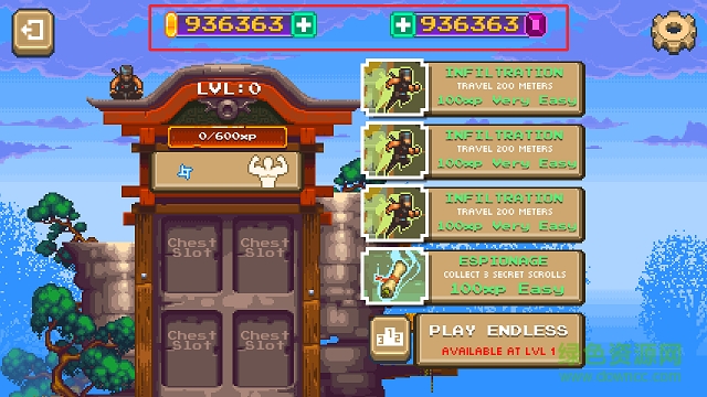 酷炫忍者內(nèi)購(gòu)修改版(NinjAwesome) v1.0.2 安卓版 0