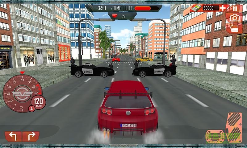 汽車追逐逃生3d版 v1.0.3 安卓無限金錢版 3