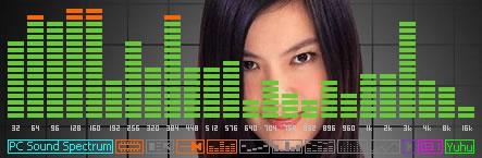 電腦實(shí)時聲音頻譜顯示軟件 V3.3 最新版 0