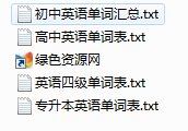 英語(yǔ)四級(jí)單詞表(CET-4) 2017 txt格式 0