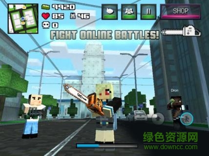我的世界俠盜飛車內(nèi)購修改版(block cube gun war) v2.0.2 安卓無限生命版 0