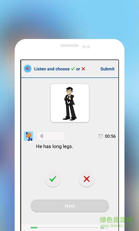 愛(ài)貝少兒英語(yǔ)(愛(ài)貝入學(xué)測(cè)試) v1.0.6 安卓版 2