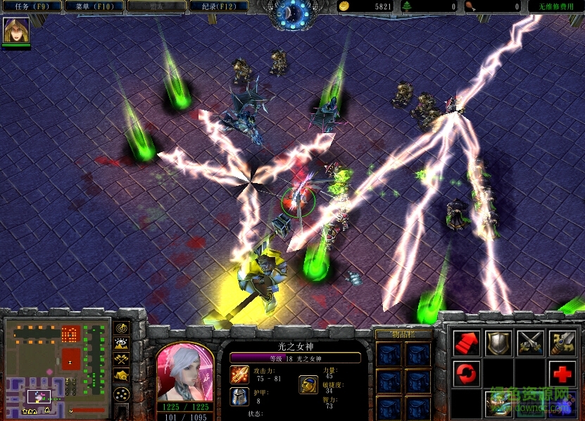 征戰(zhàn)者遺跡v12.5 魔獸防守地圖 1
