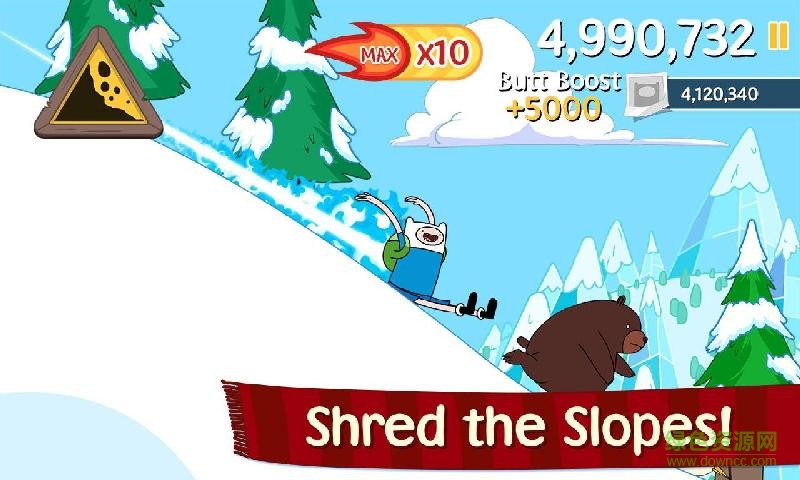 滑雪大冒險(xiǎn)之探險(xiǎn)活寶(Ski Safari AT) v1.74 安卓版 2