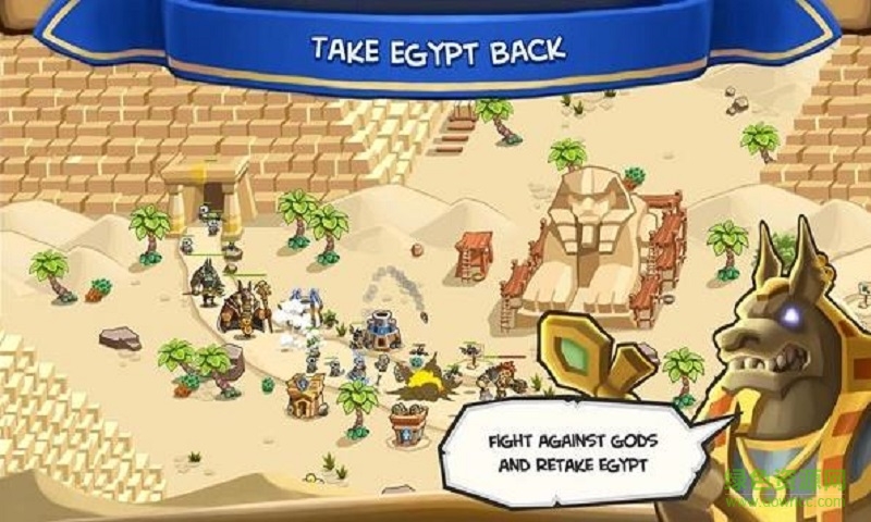 沙漠帝國中文修改版(empires of sand) v3.52 安卓無限寶石版 2