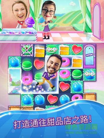 瘋狂蛋糕crazy cake swap無限生命版 v1.10 安卓步數(shù)修改版 2