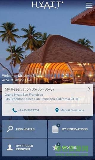 hyatt凱悅酒店集團 v4.91 安卓版 1