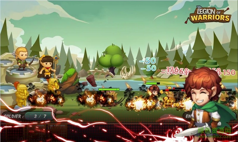 軍團(tuán)戰(zhàn)士?jī)?nèi)購(gòu)修改版(Legion of Warrior) v1.5 無(wú)限鉆石安卓版 1