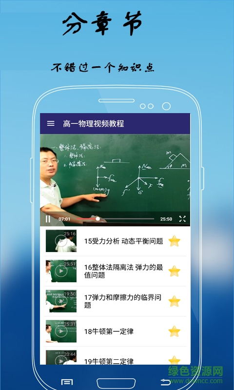 高一物理視頻教程全集 v2.4 安卓版 1