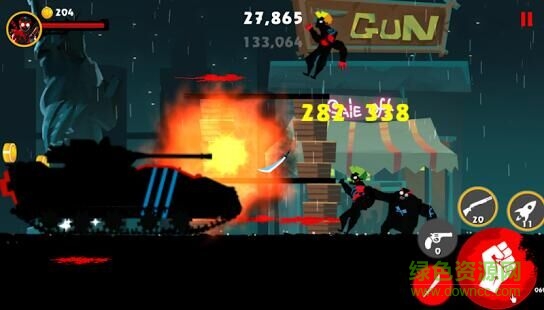 死亡黑幫時(shí)代中文修改版(deadslash) v1.0 安卓無限金幣版 1