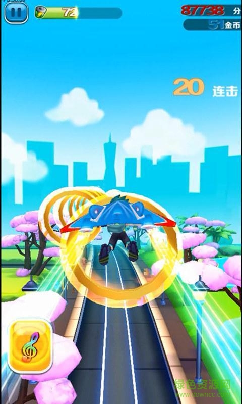 超級(jí)音樂跑酷內(nèi)購修改版 v0.9.0 安卓版 3