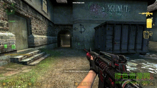 cs起源m4a1黑騎士模型