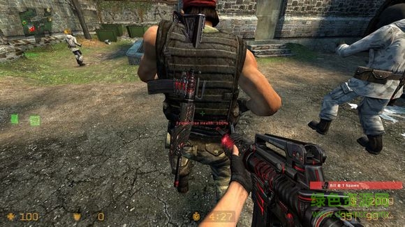 cs起源m4a1黑騎士模型