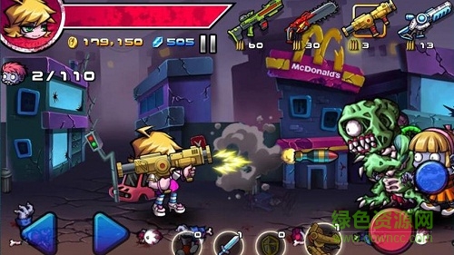 僵尸日記中文修改版(Zombie Diary) v1.2.8 安卓無限金幣鉆石版 1