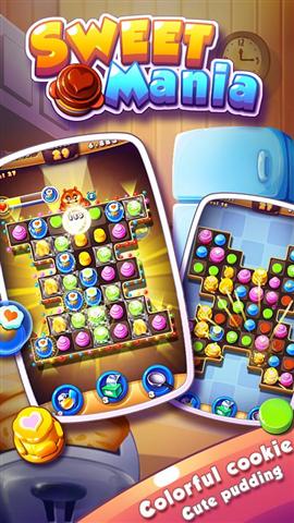瘋狂甜點(diǎn)游戲(Sweet Mania) v1.0.7 安卓版 2