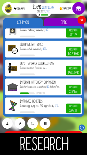 雞蛋公司修改版(Egg, Inc.) v1.0.6 安卓無限金幣版 0