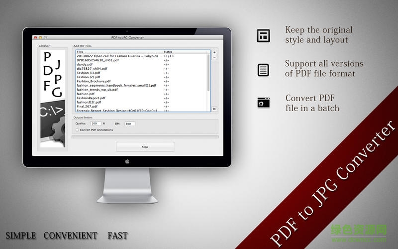 PDF to JPG mac版 v1.6.1 蘋果電腦版 0