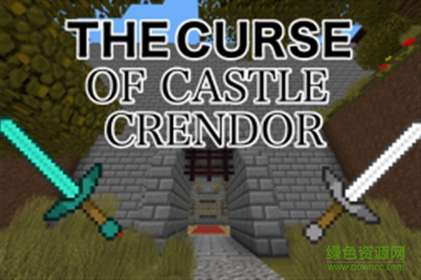 我的世界1.10詛咒城堡地圖 v1.10 綠色版 0