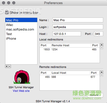 SSH Tunnel Manager mac版 v2.2.6 蘋果電腦版 0