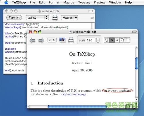 texshop for mac V3.71 官方最新版 0