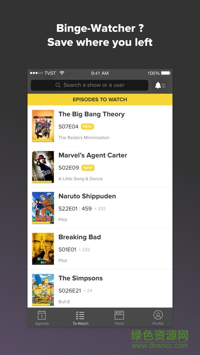 TVShow Time(美劇節(jié)目表) v3.9.3 安卓版 2